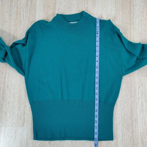 Pendleton Portland Size M 2 Piece Set Dress & Sweater Plaid Tartan Wool Green - Picture 6 of 9